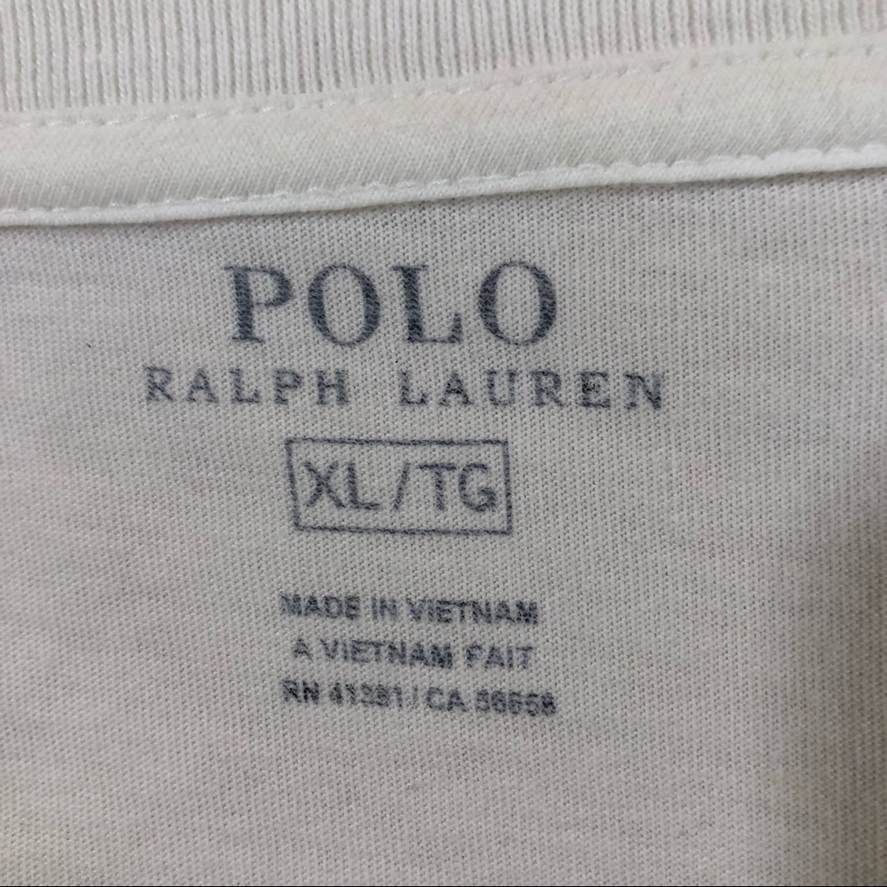 Polo Ralph Lauren Solid Short-Sleeve Tee White - Picture 6 of 8